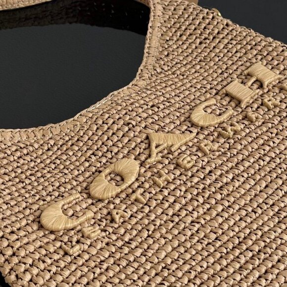 Coach Brooklyn 28 Woven Shoulder Bag - Picture 4 of 9